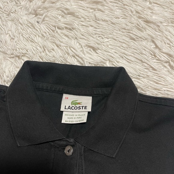 Lacoste T Shirt Short Sleeve- black - Picture 9 of 10